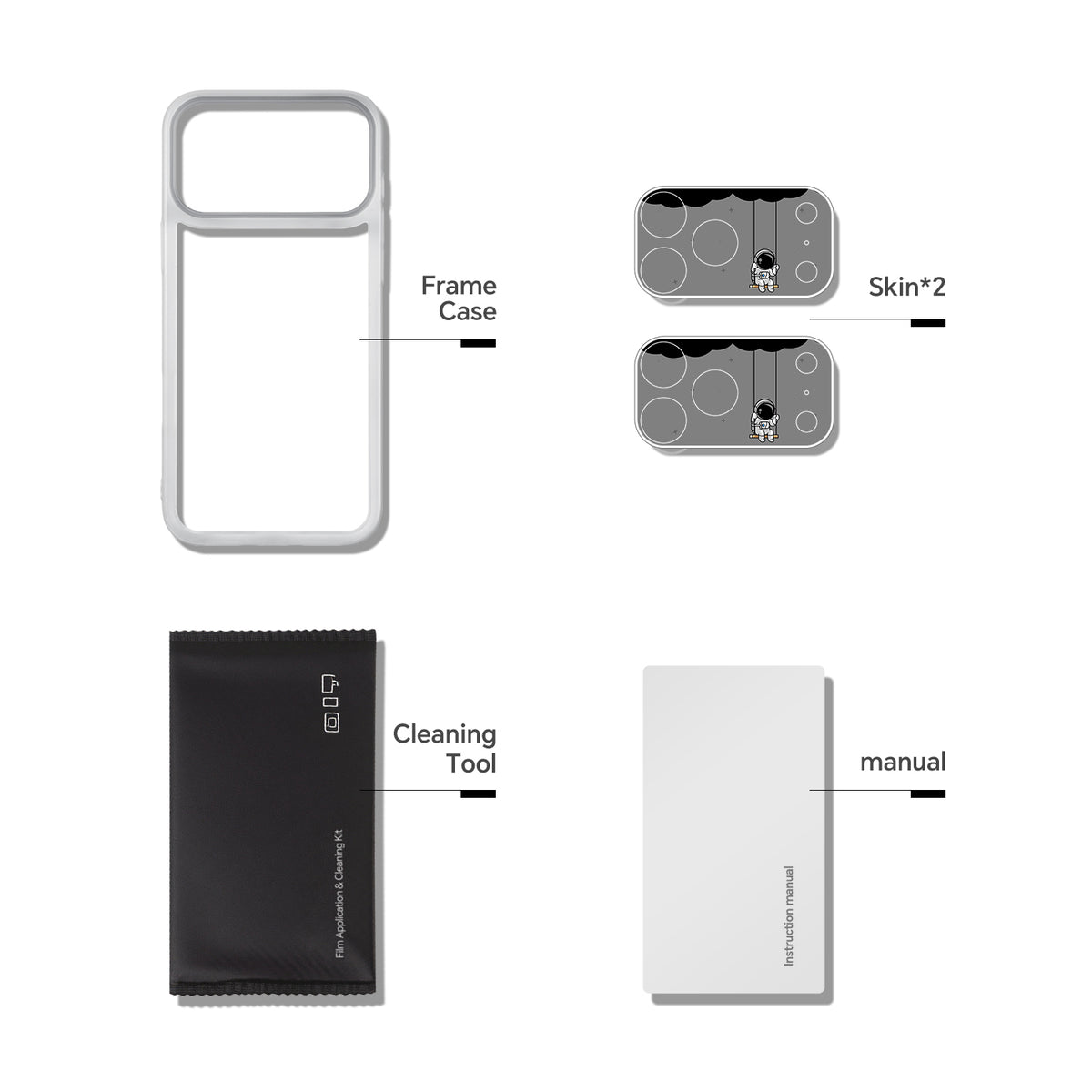 iPhone 18 Pro / Pro Max black camera skin main 6