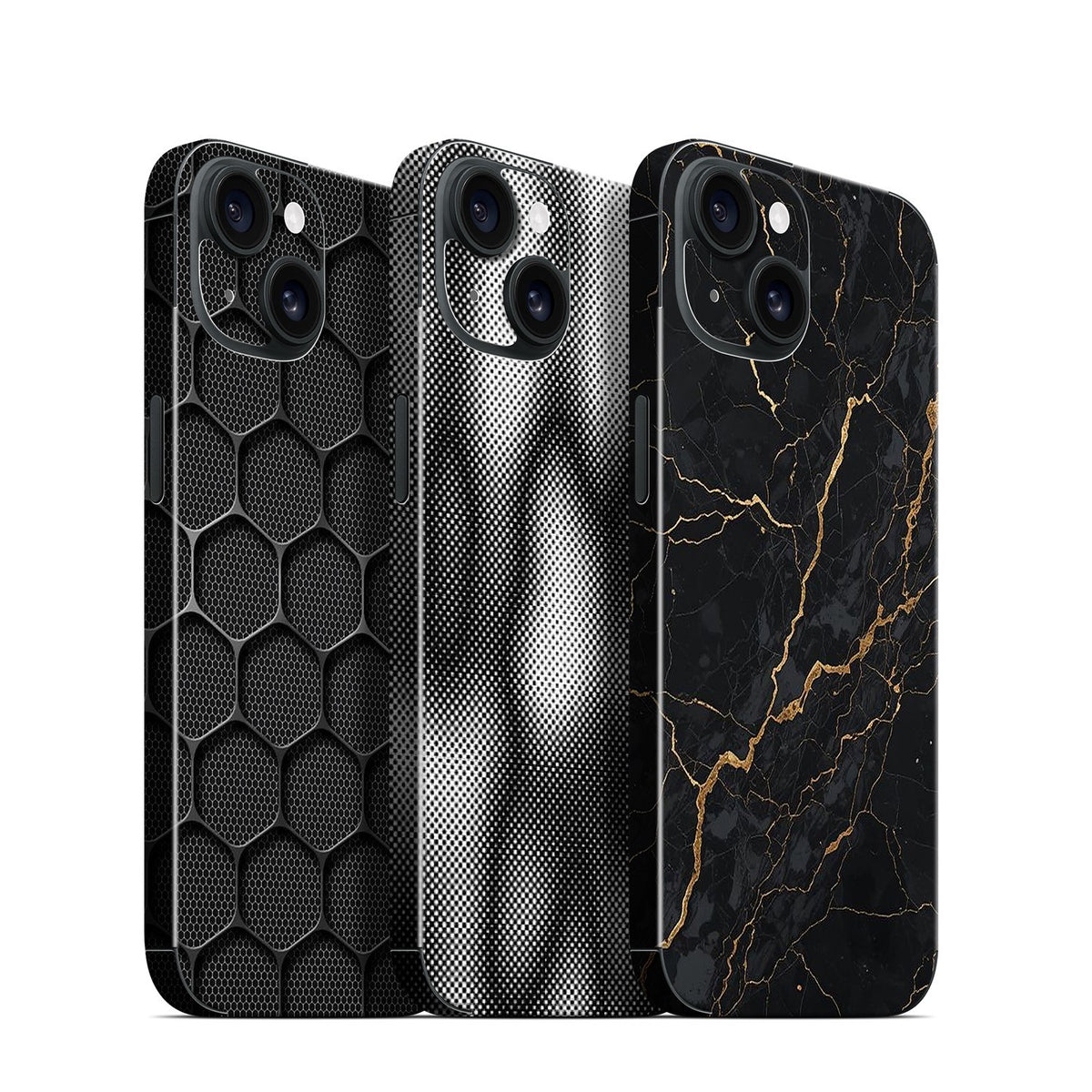 Phone Skin for iPhone 15 Black — product view 1