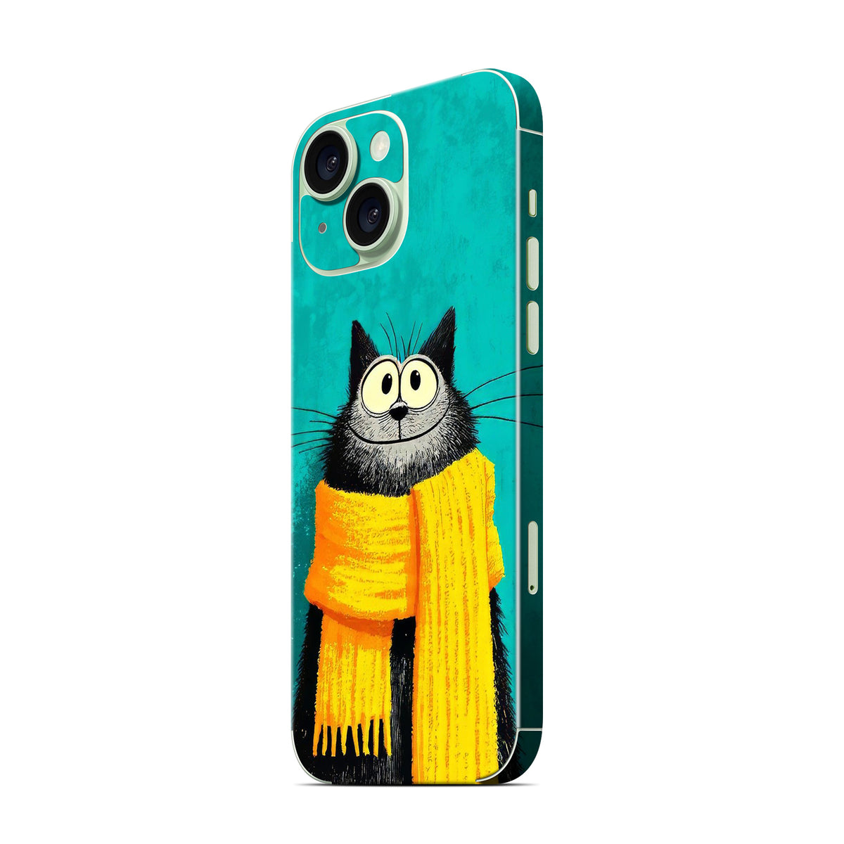Phone Skin for iPhone 15 Green — product view 4