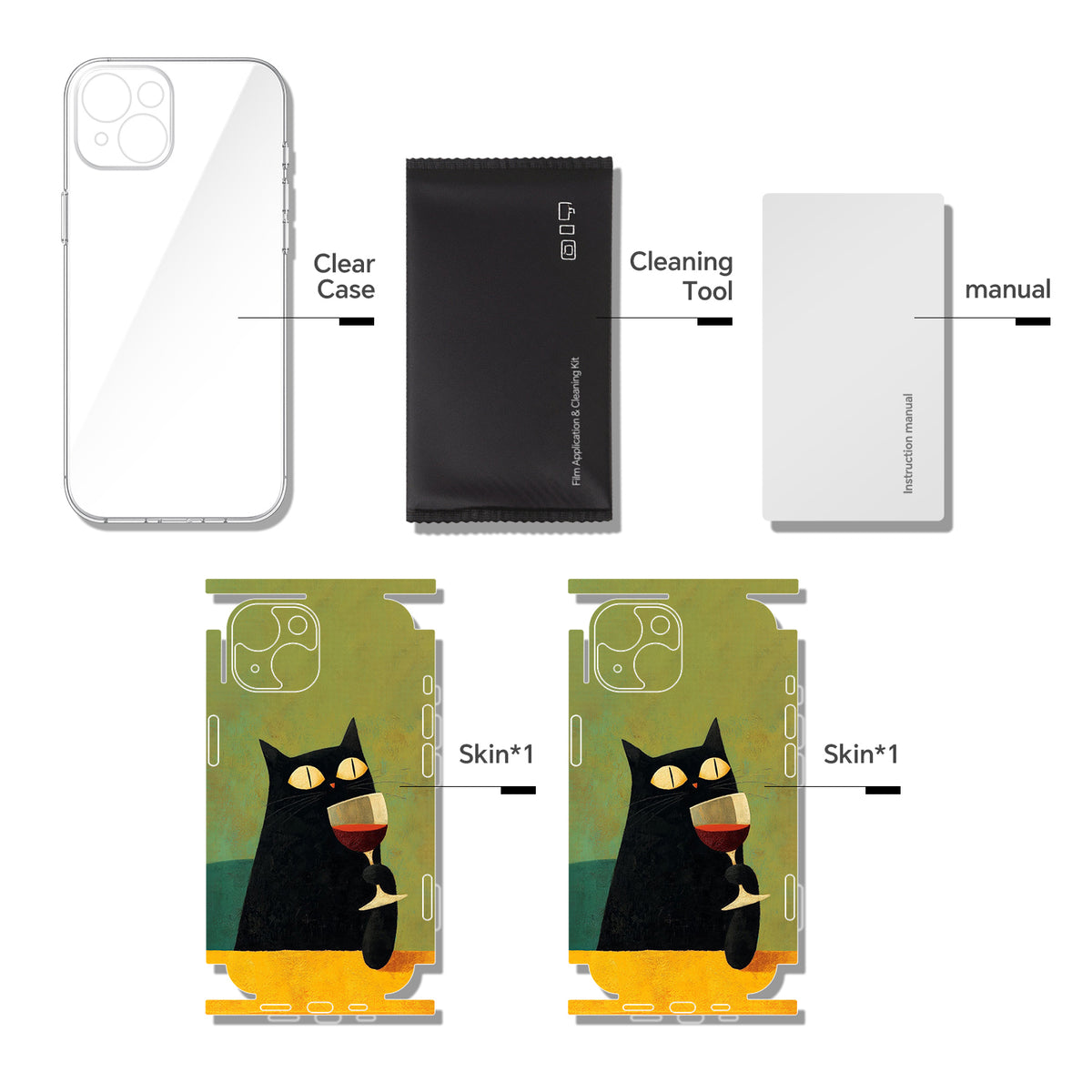 Phone Skin for iPhone 15 Green — product view 9