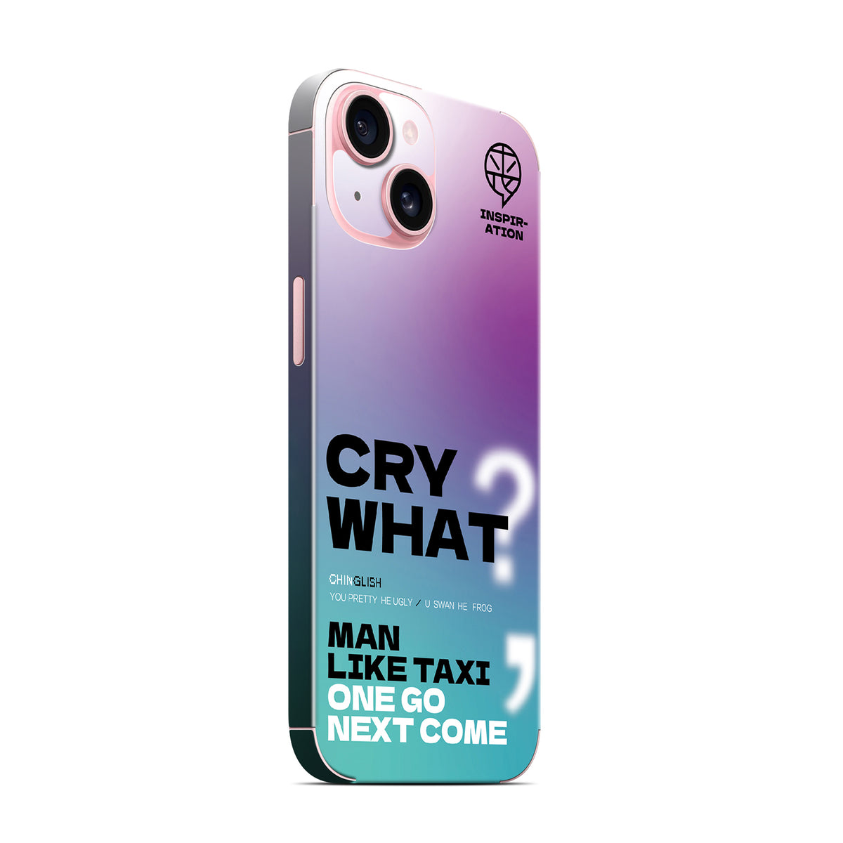 Phone Skin for iPhone 15 Pink — product view 5