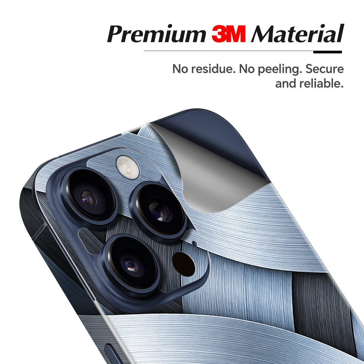 Phone Skin for iPhone 15 Pro Max Blue Titanium — product view 2