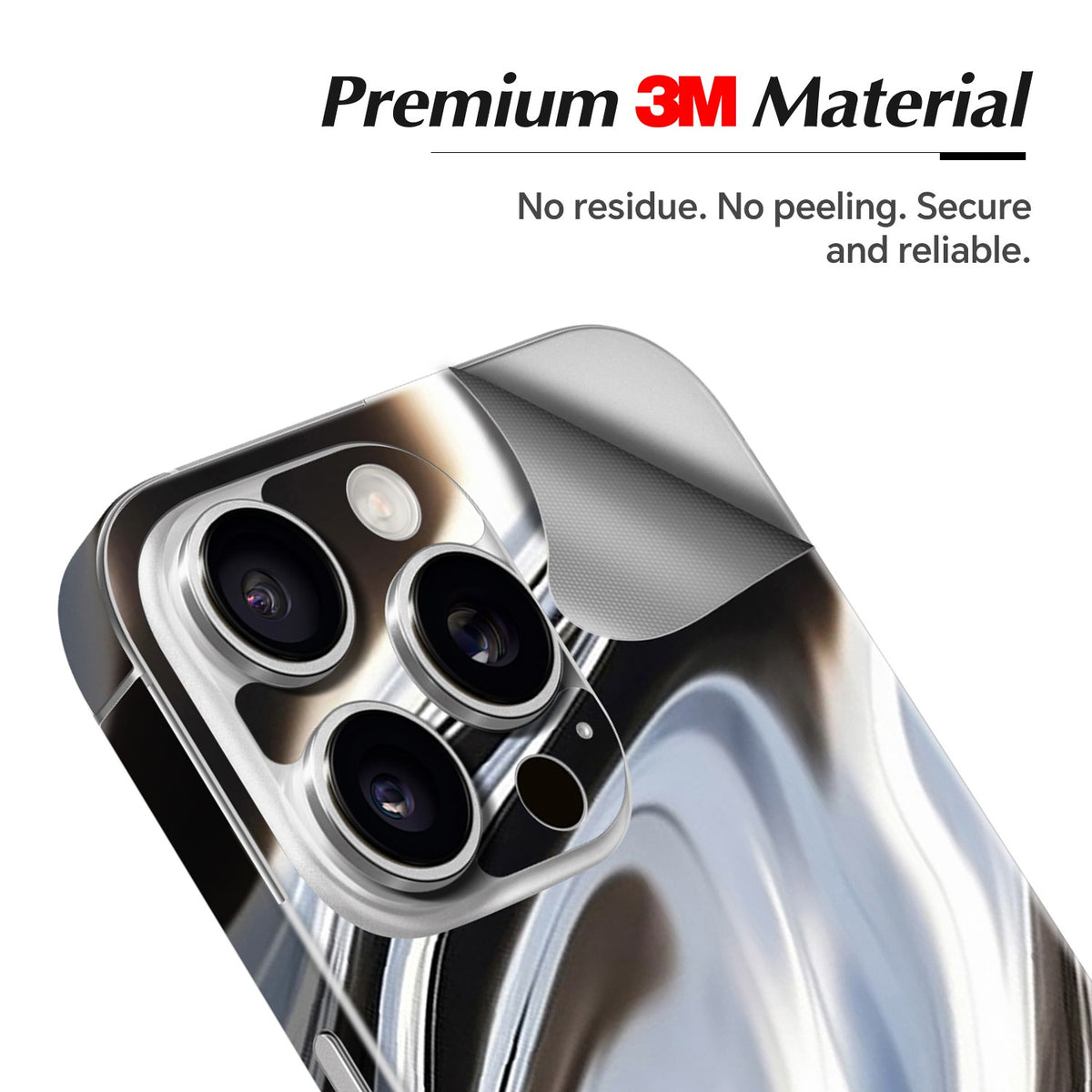 Phone Skin for iPhone 15 Pro Max White Titanium — product view 2