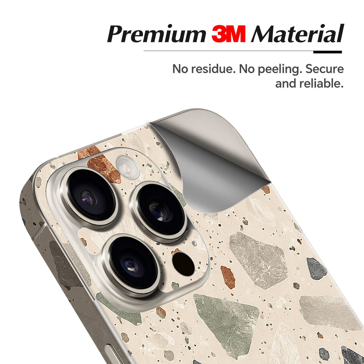 Phone Skin for iPhone 15 Pro Natural Titanium — product view 2