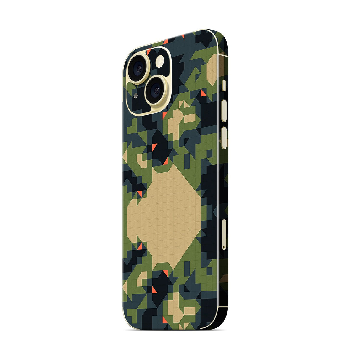 Phone Skin for iPhone 15 Yellow — product view 4