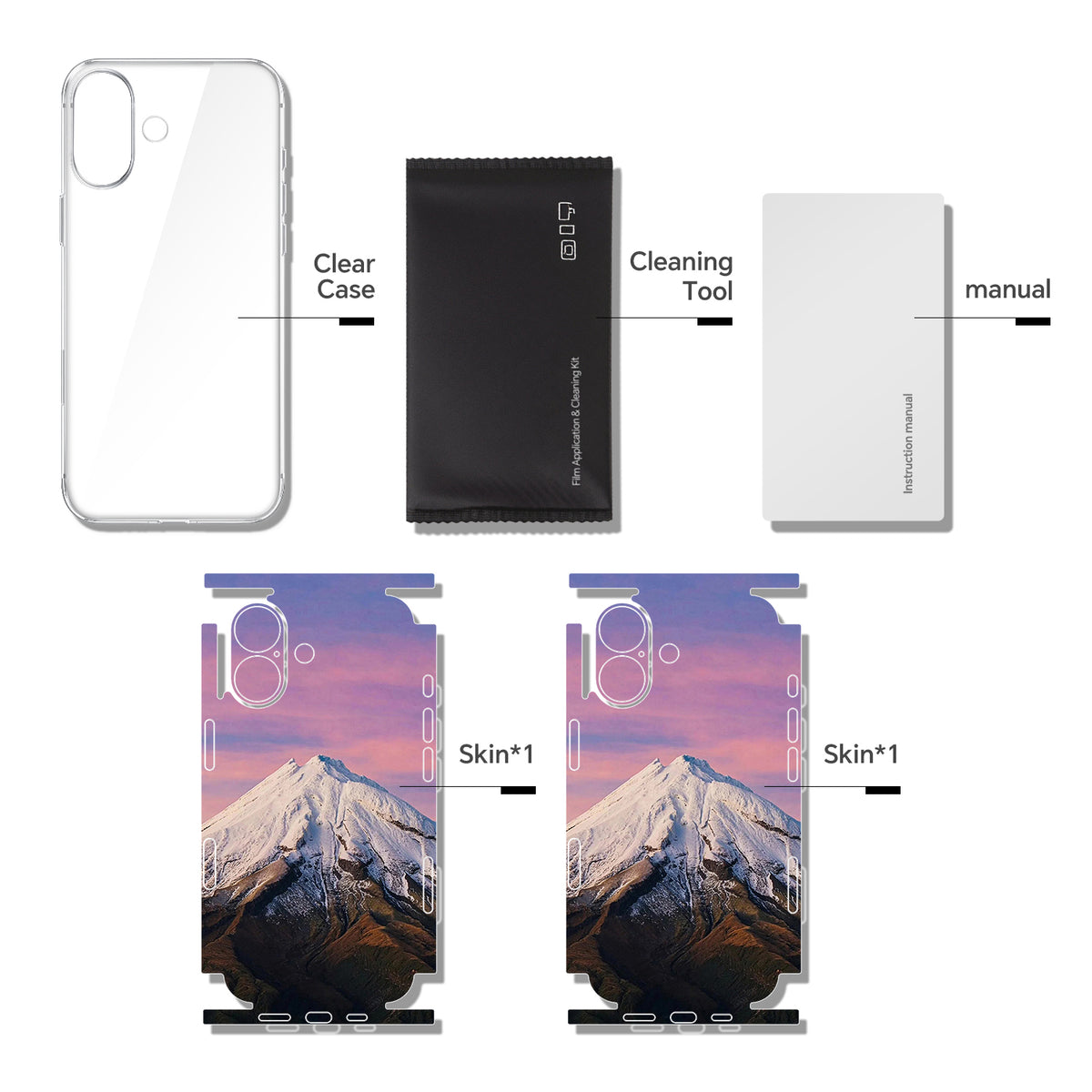 Phone Skin for iPhone 16 Pink — product view 9