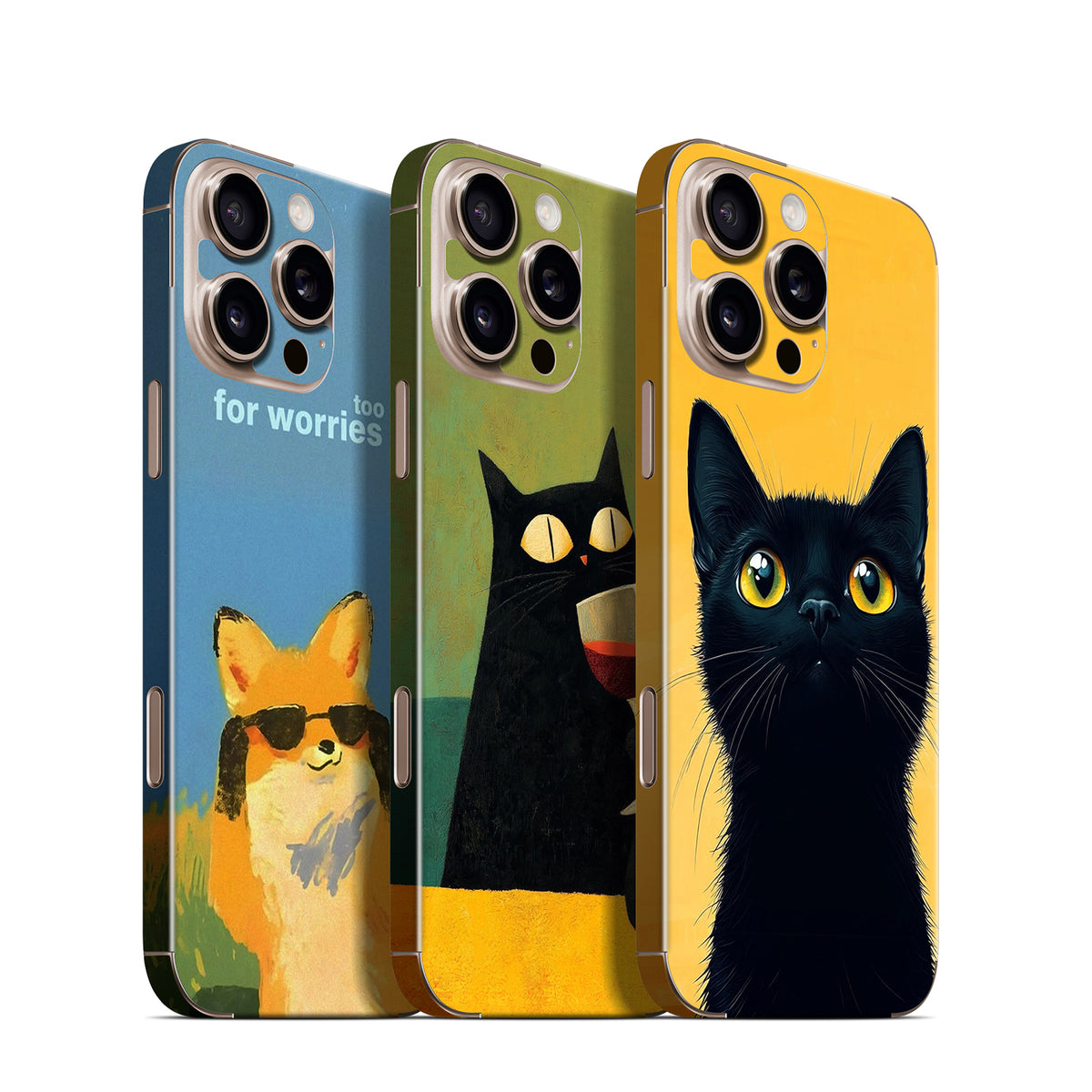 Phone Skin for iPhone 16 Pro Max Desert Titanium — product view 1
