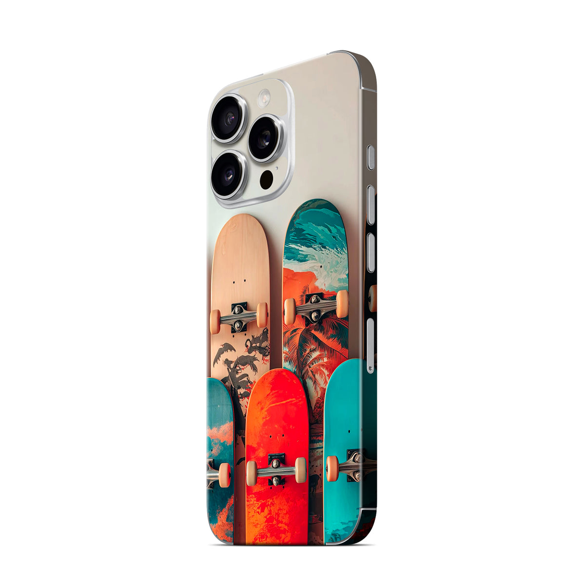 Phone Skin for iPhone 16 Pro Max White Titanium — product view 4