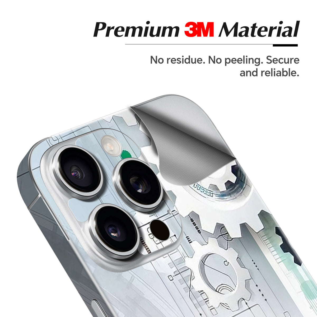 Phone Skin for iPhone 16 Pro White Titanium — product view 2