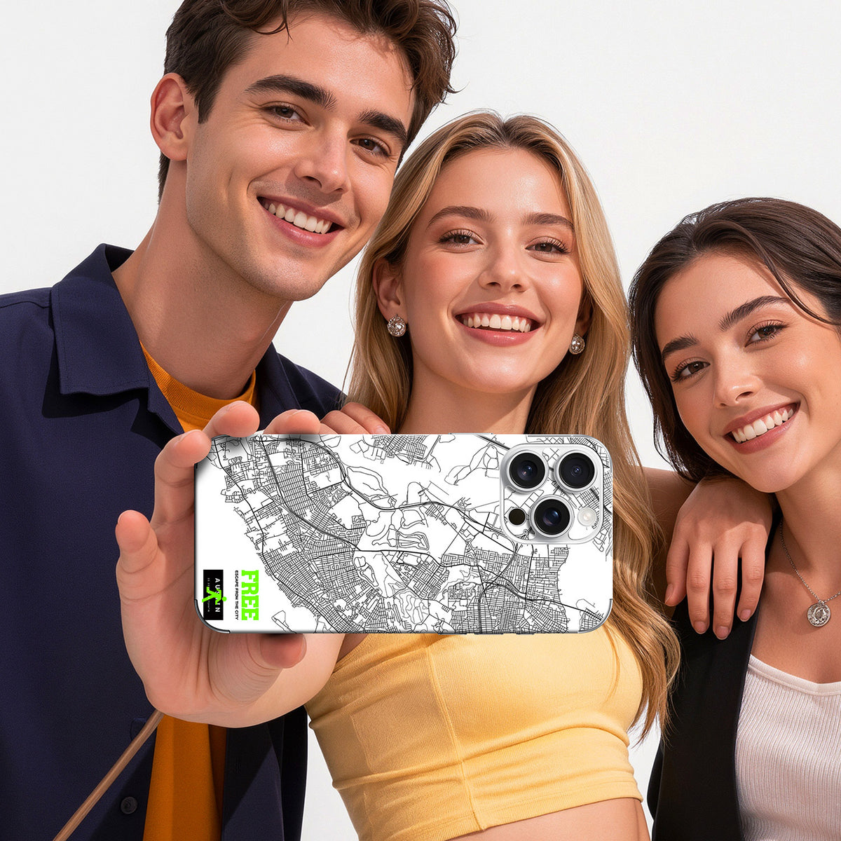 Phone Skin for iPhone 16 Pro White Titanium — product view 8