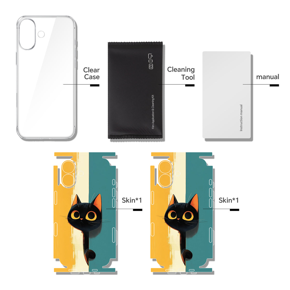 Phone Skin for iPhone 16 Teal — product view 9