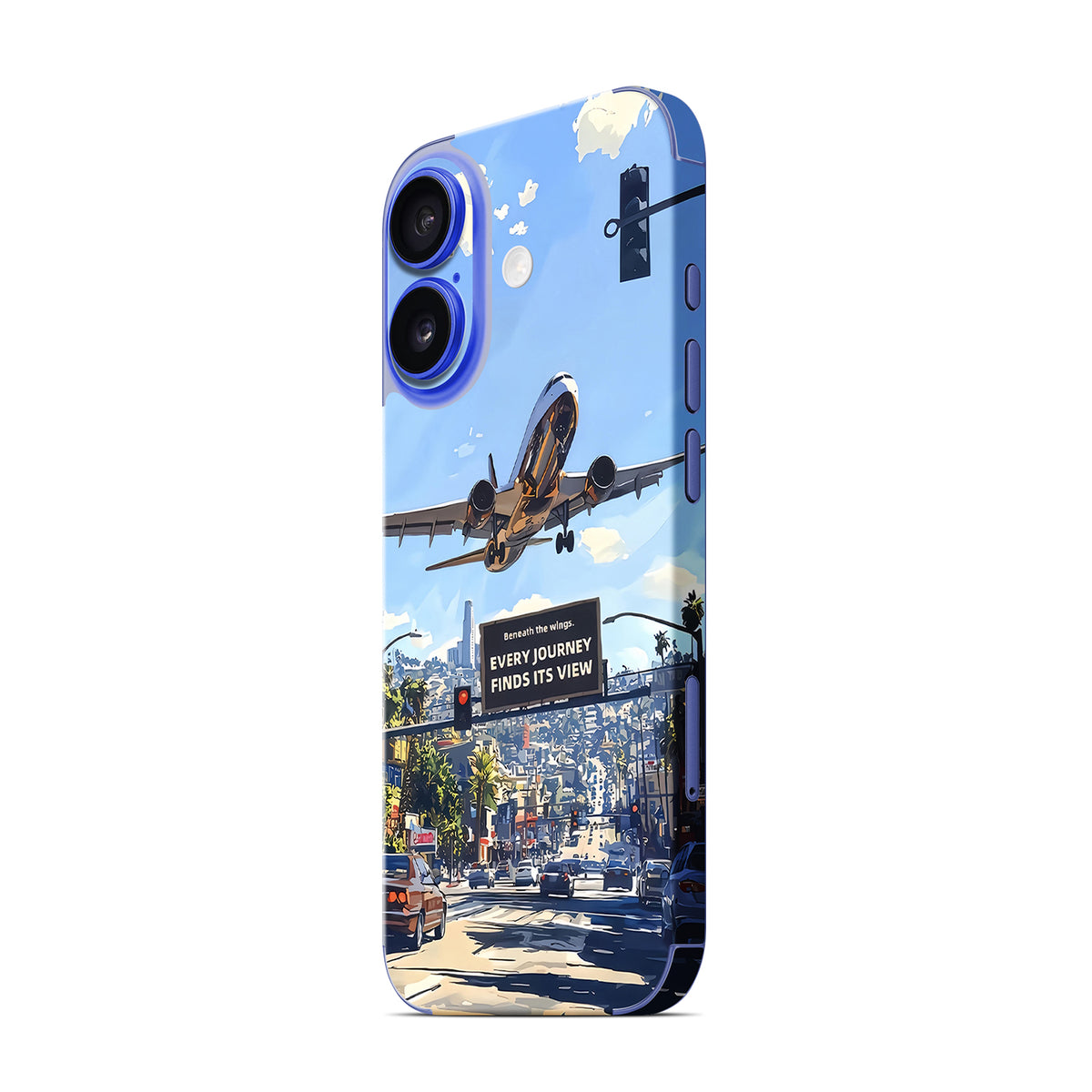 Phone Skin for iPhone 16 Ultramarine — product view 4
