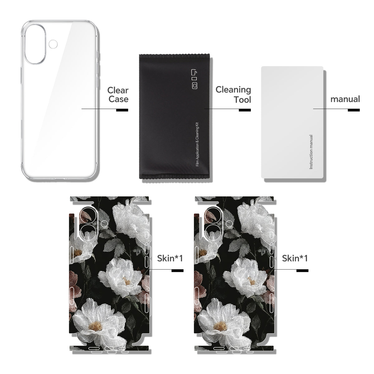 Phone Skin for iPhone 17 Black — product view 9