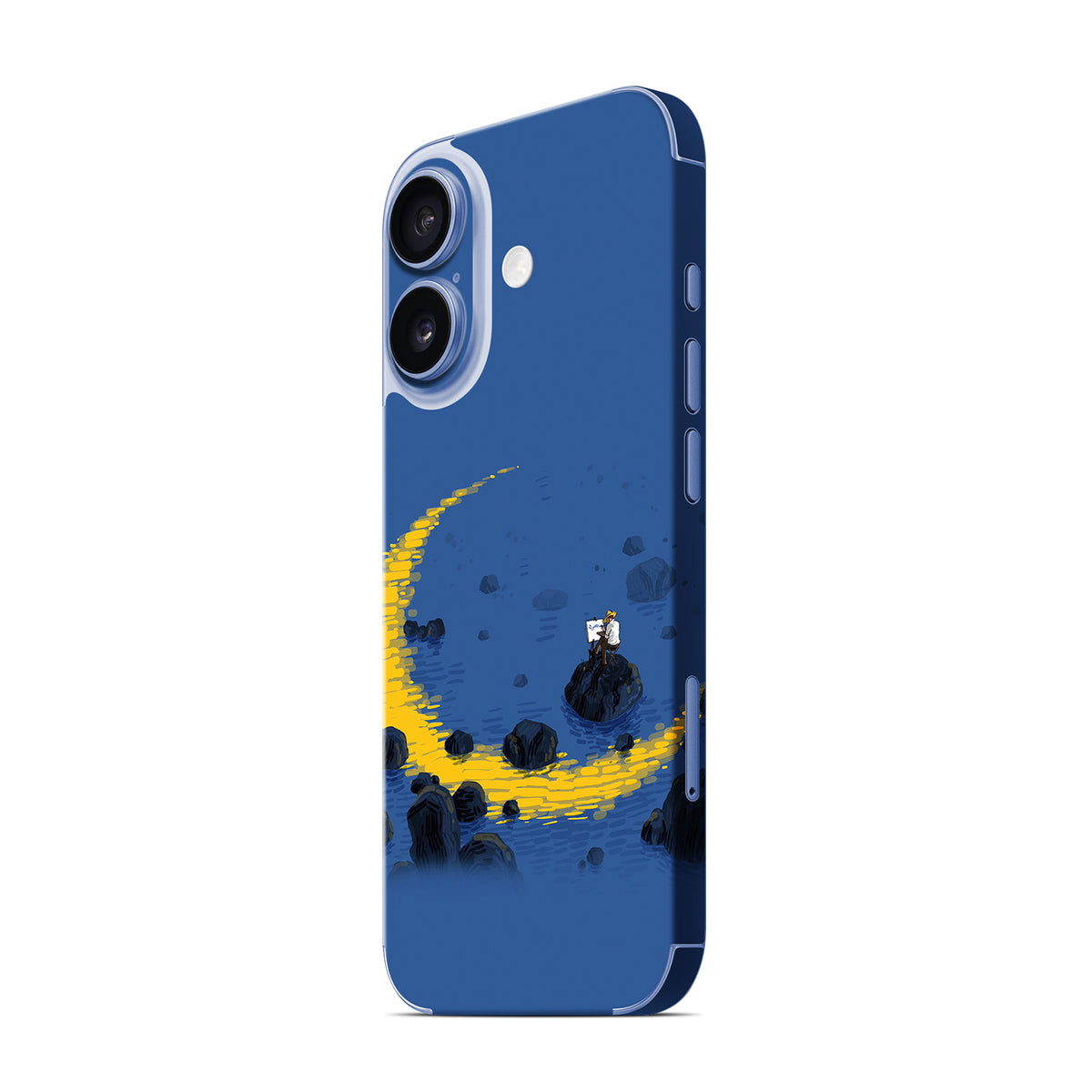 Phone Skin for iPhone 17 Mist Blue — product view 4