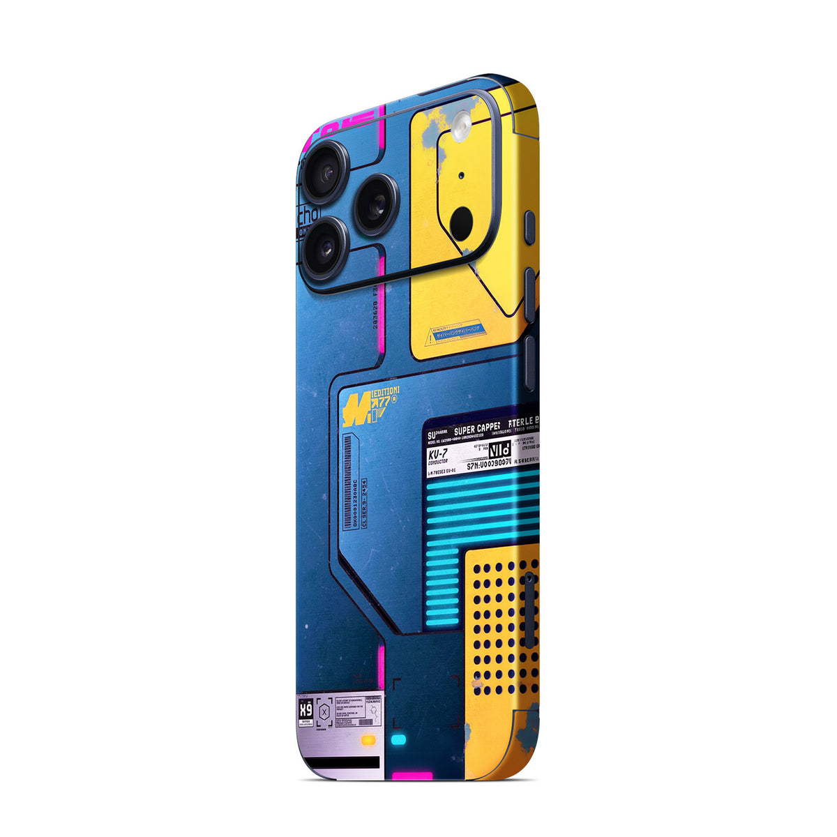 Phone Skin for iPhone 17 Pro and iPhone 17 Pro Max — Deep Blue — product view 4