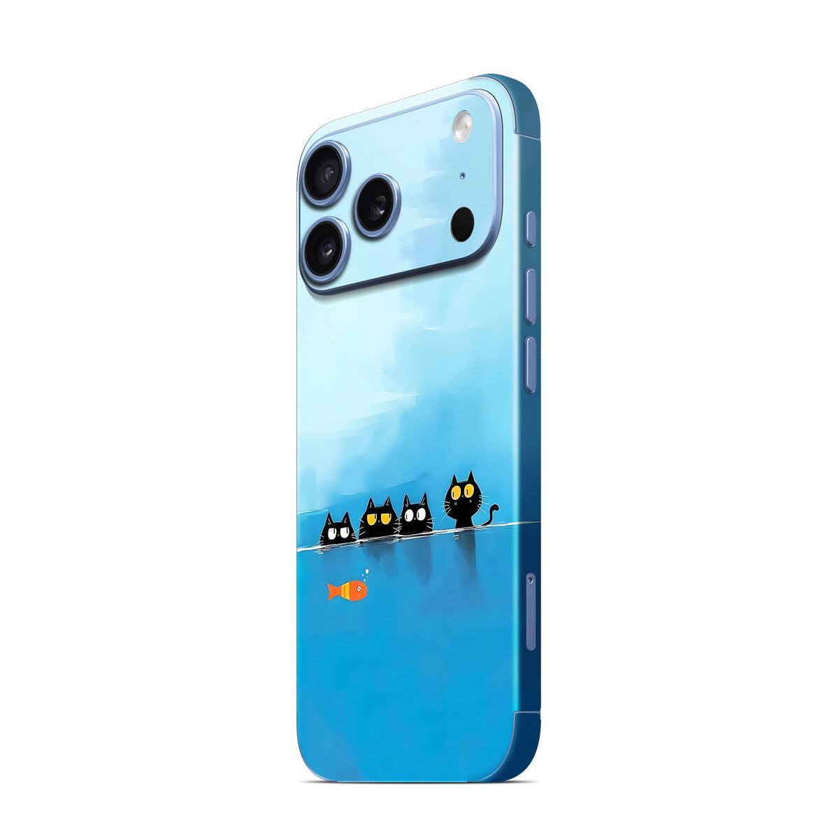 Phone Skin for iPhone 18 Pro and iPhone 18 Pro Max — Glacier — product view 4