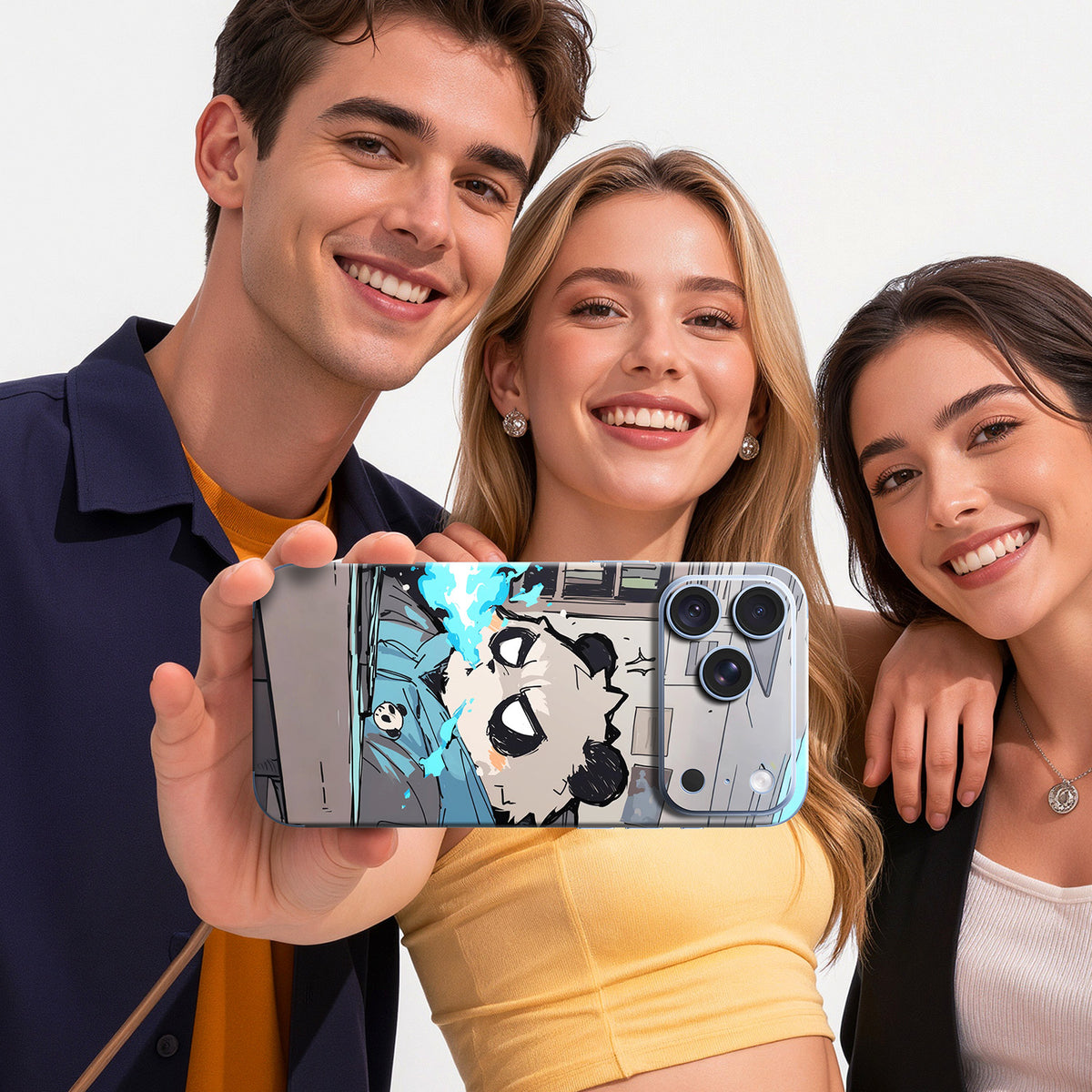 Phone Skin for iPhone 18 Pro and iPhone 18 Pro Max — Glacier — product view 8