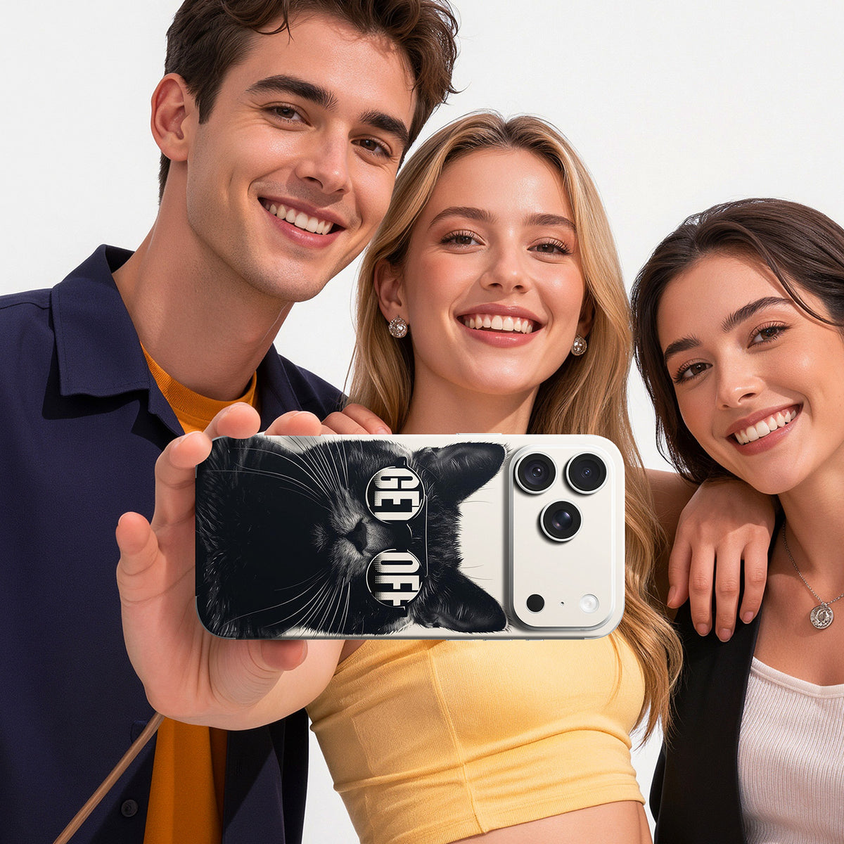 Phone Skin for iPhone 18 Pro and iPhone 18 Pro Max — Silver — product view 8