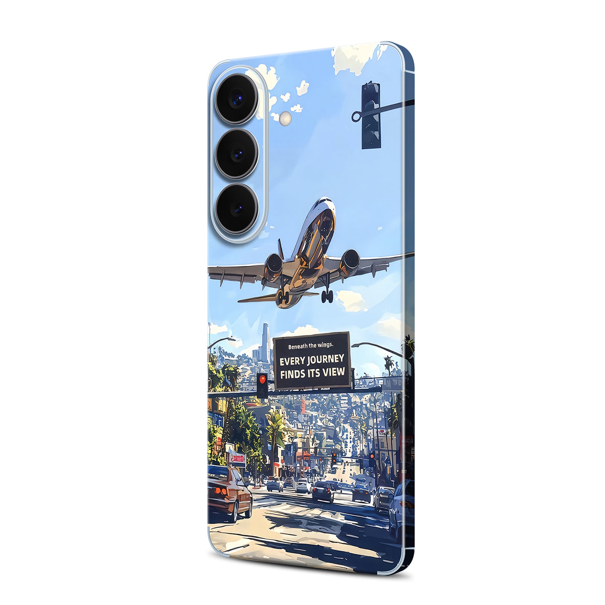 Full-body Phone Skin for Samsung Galaxy S26 — Blue — main 4