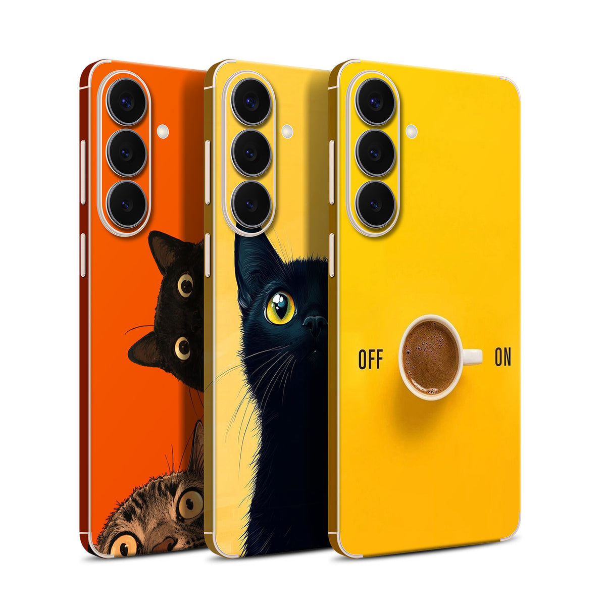 Full-body Phone Skin for Samsung Galaxy S26 — Gold — main 1