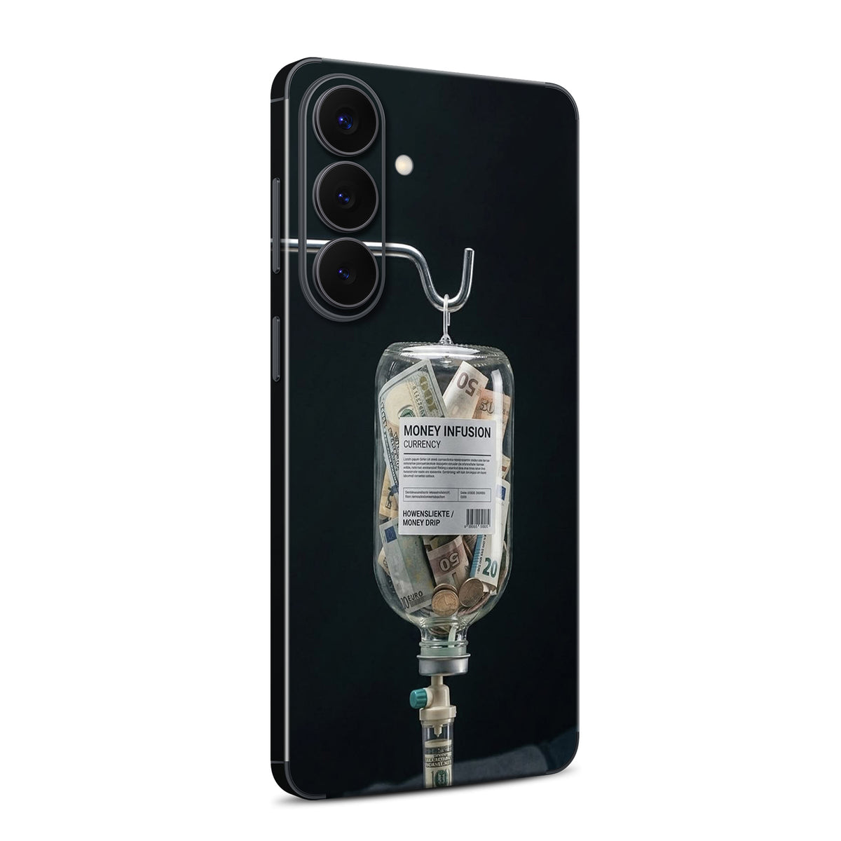 Full-body Phone Skin for Samsung Galaxy S26+ — Black — main 5
