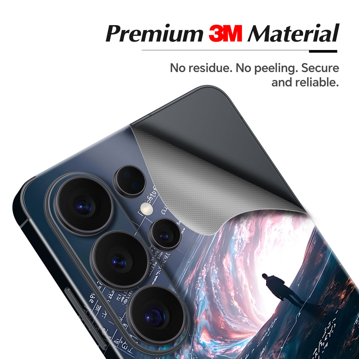 Full-body Phone Skin for Samsung Galaxy S26 Ultra — Black — main 2