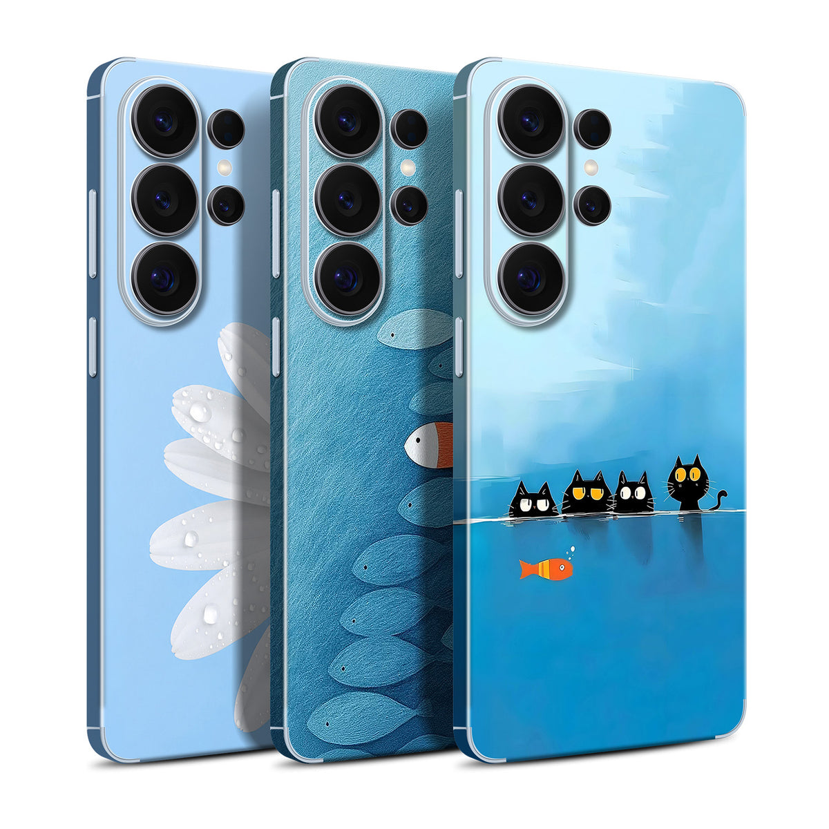 Full-body Phone Skin for Samsung Galaxy S26 Ultra — Blue — main 1