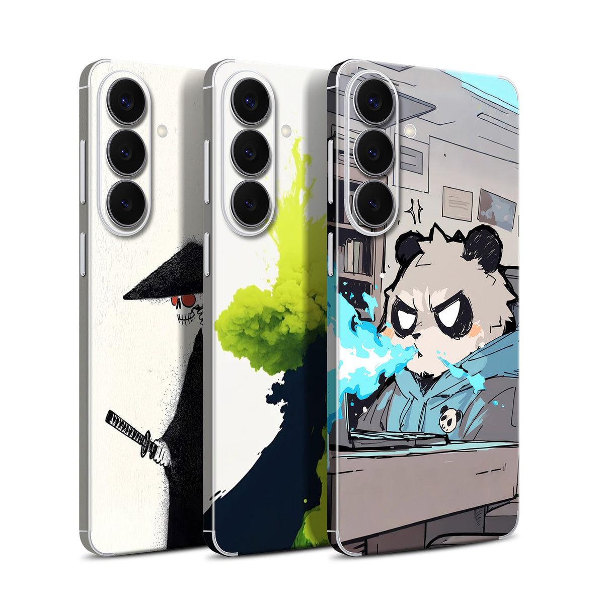 Full-body Phone Skin for Samsung Galaxy S26 — White — main 1