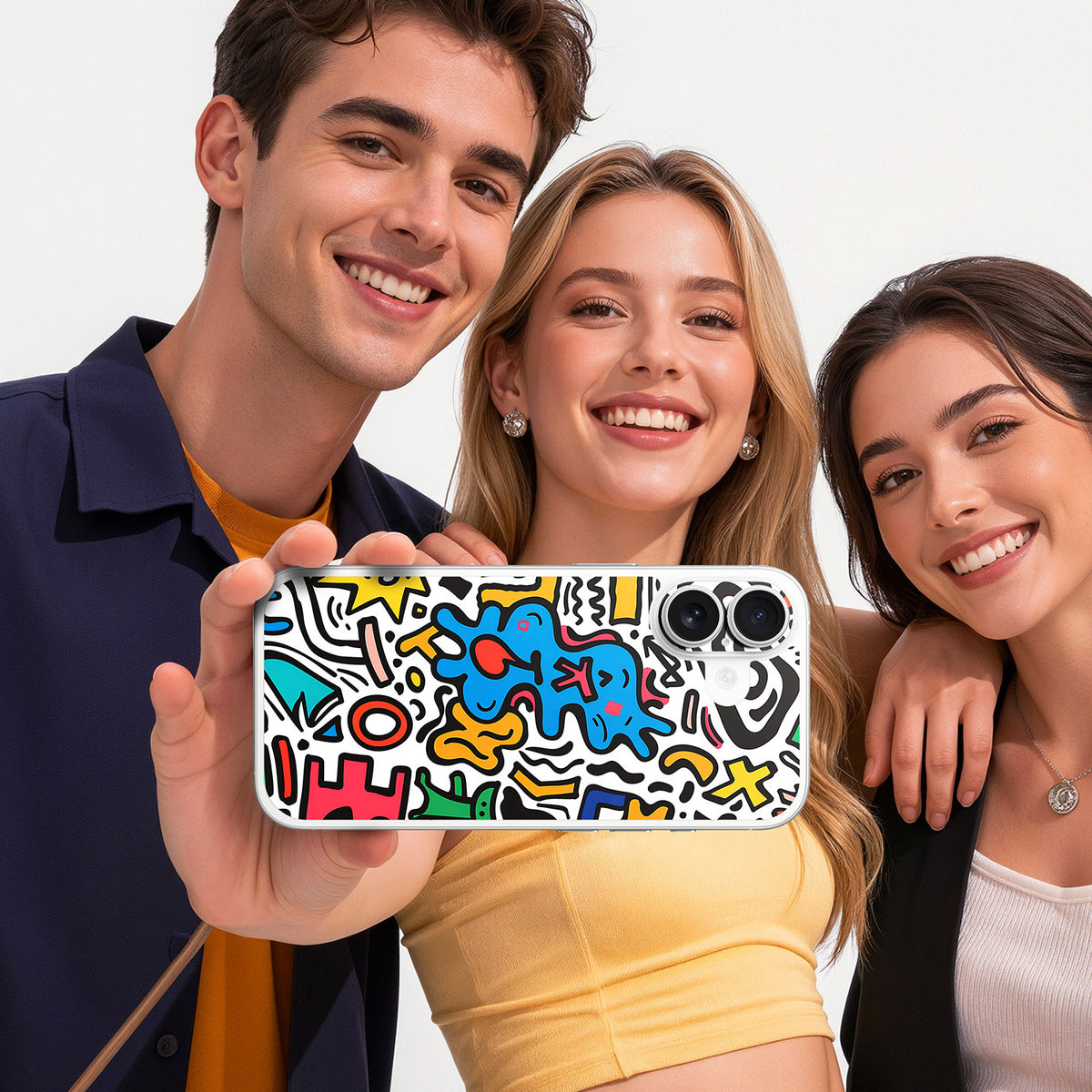 STICKSOO Camera Skin Kit for iPhone 17 White - product image 5