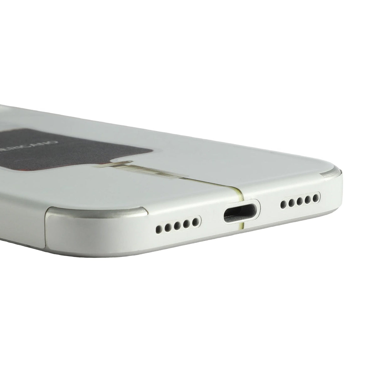 STICKSOO full-body Phone Skin, real photo on Silver iPhone 17 Pro, white-background view 3; alternate-colour example for this product
