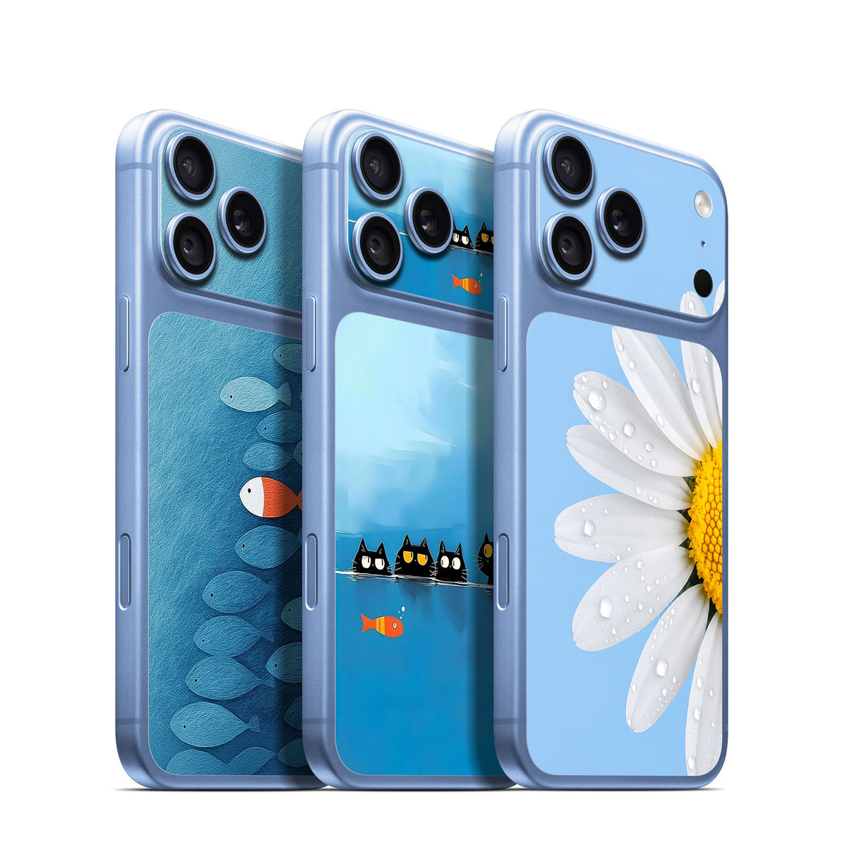 Camera Skin Kit for iPhone 18 Pro Glacier | STICKSOO