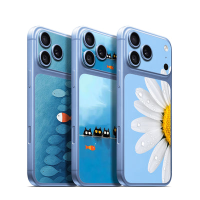 Camera Skin Kit for iPhone 18 Pro Glacier | STICKSOO