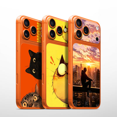 Camera Skin Kit for iPhone 17 Pro Max Cosmic Orange | STICKSOO