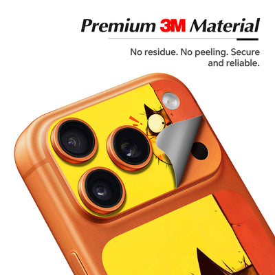 Camera Skin Kit for iPhone 17 Pro Max Cosmic Orange | STICKSOO