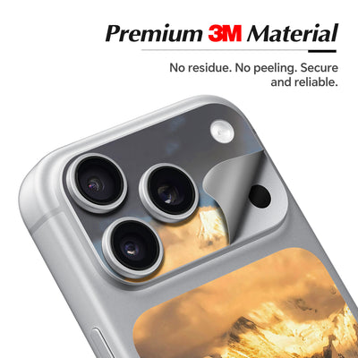 Camera Skin Kit for iPhone 17 Pro Max Silver | STICKSOO