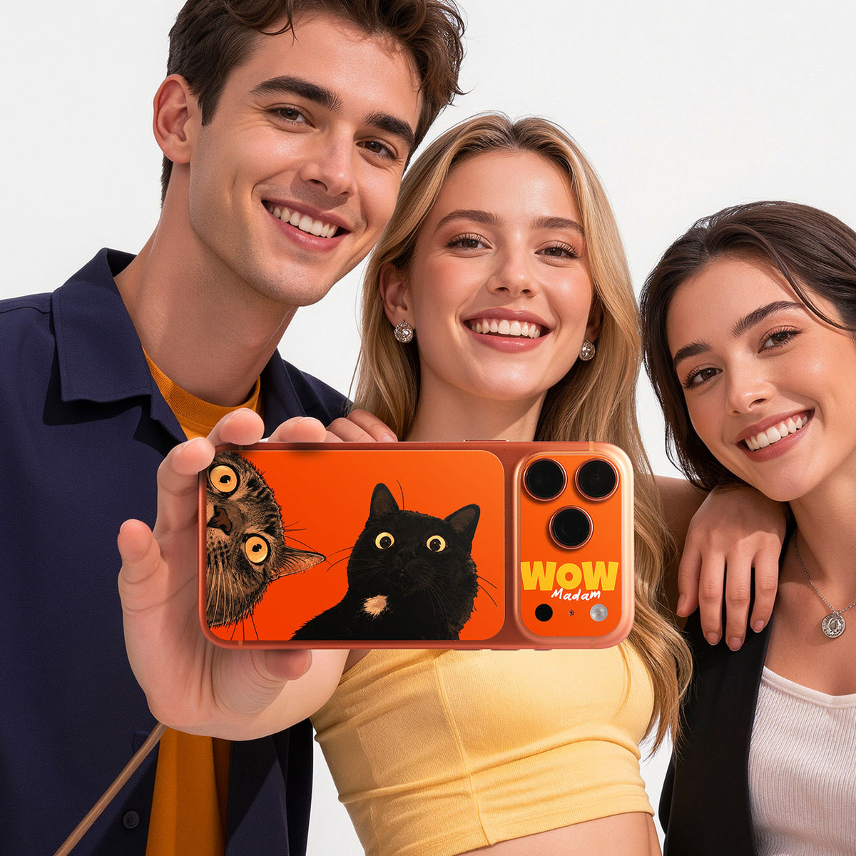Camera Skin Kit for iPhone 17 Pro Max Cosmic Orange | STICKSOO