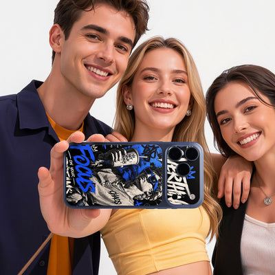 Camera Skin Kit for iPhone 17 Pro Max Deep Blue | STICKSOO