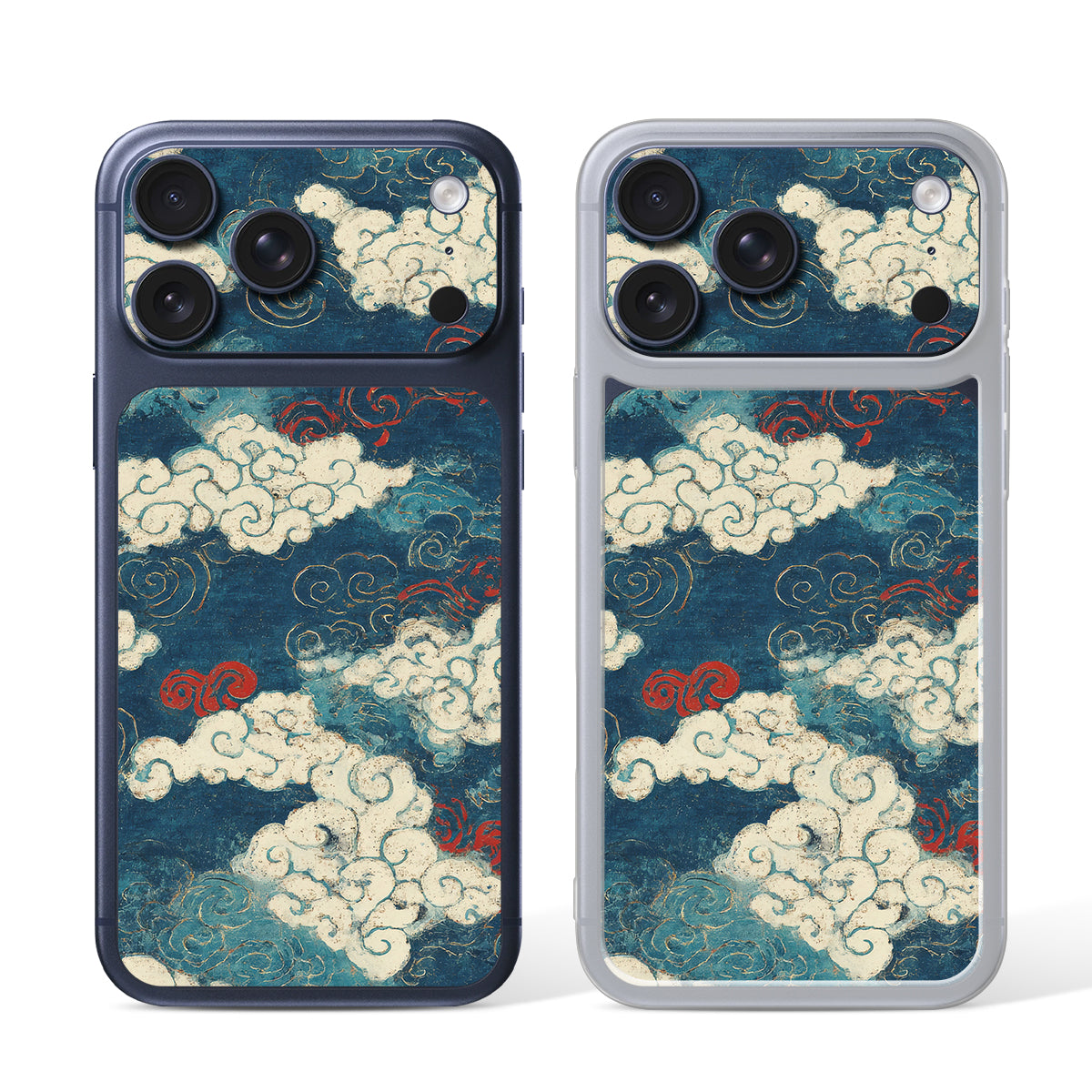 
Camera Skin Kit for iPhone 17 Pro Max Deep Blue — Design 92