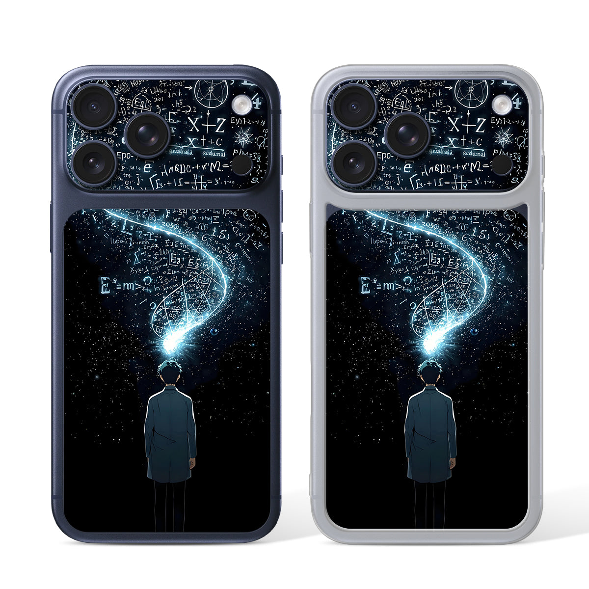 
Camera Skin Kit for iPhone 17 Pro Max Deep Blue — Design 414