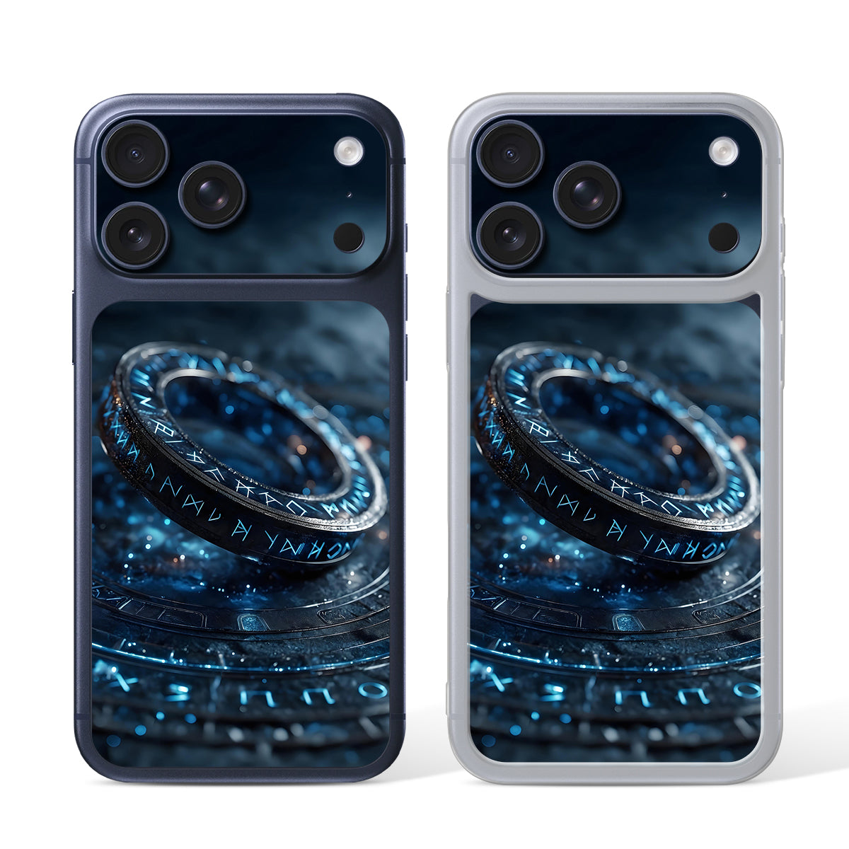 
Camera Skin Kit for iPhone 17 Pro Deep Blue — Design 431