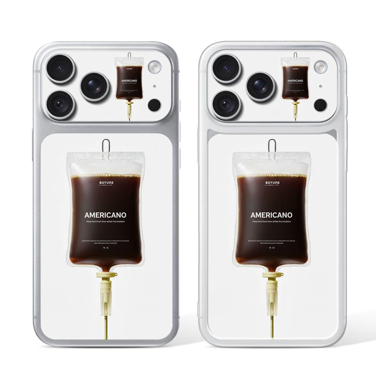 
Camera Skin Kit for iPhone 18 Pro Max Silver — Design 517