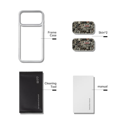 iPhone 18 Pro / Pro Max burgundy camera skin main 6