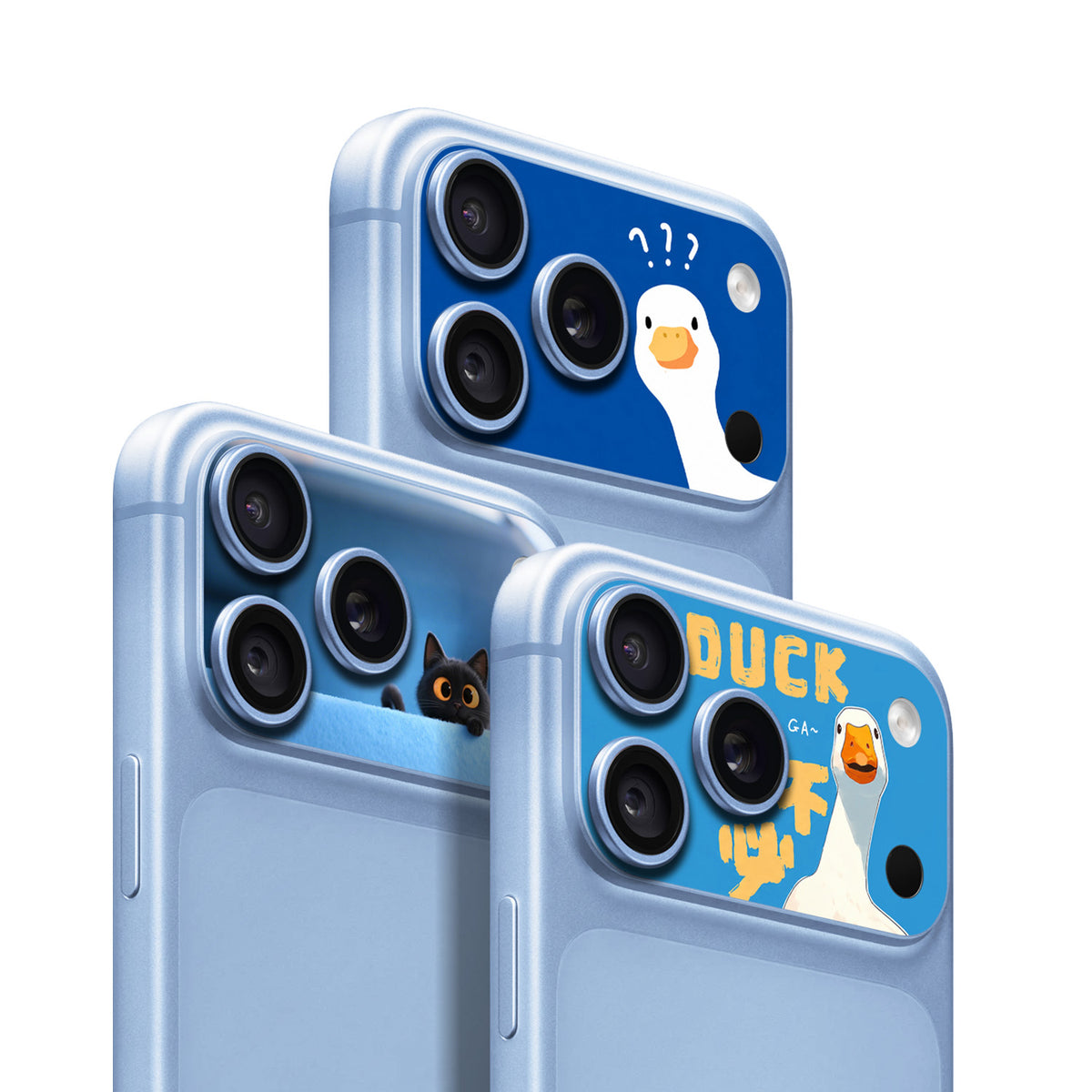 iPhone 18 Pro / Pro Max glacier camera skin main 1