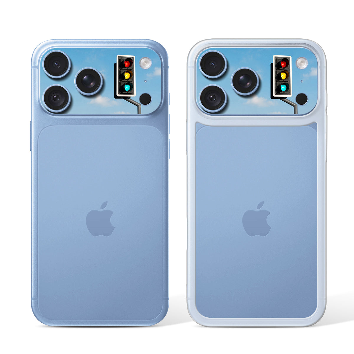 
Camera Skin for iPhone 18 Pro Glacier — Design 1698