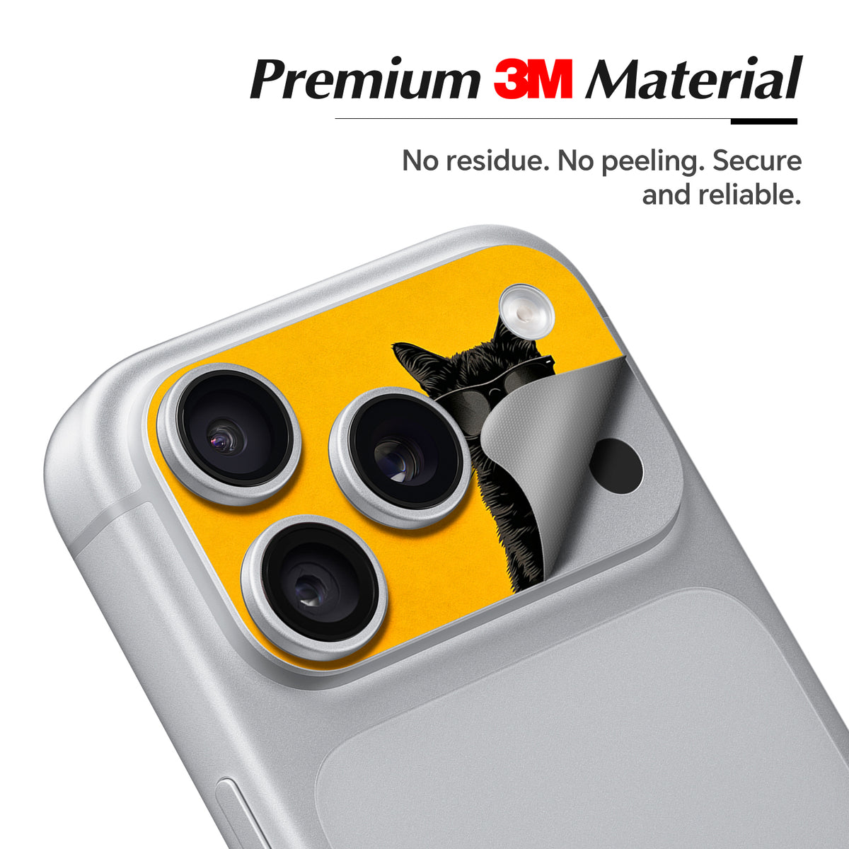 iPhone 18 Pro / Pro Max silver camera skin main 2
