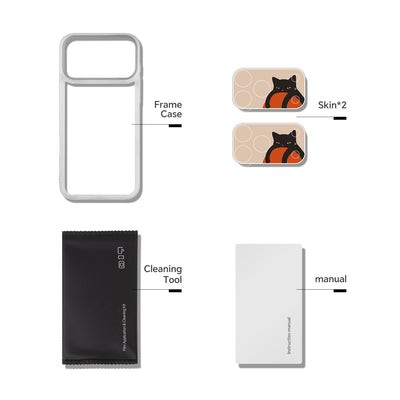 iPhone 18 Pro / Pro Max silver camera skin main 6