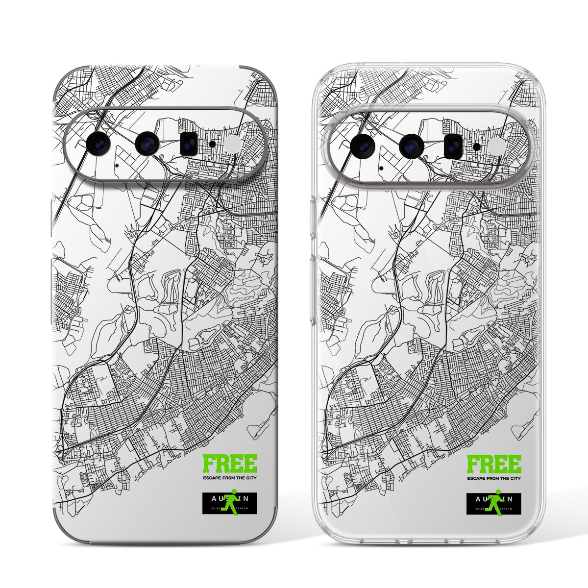
Phone Skin for Google Pixel 11 Black — Design 18