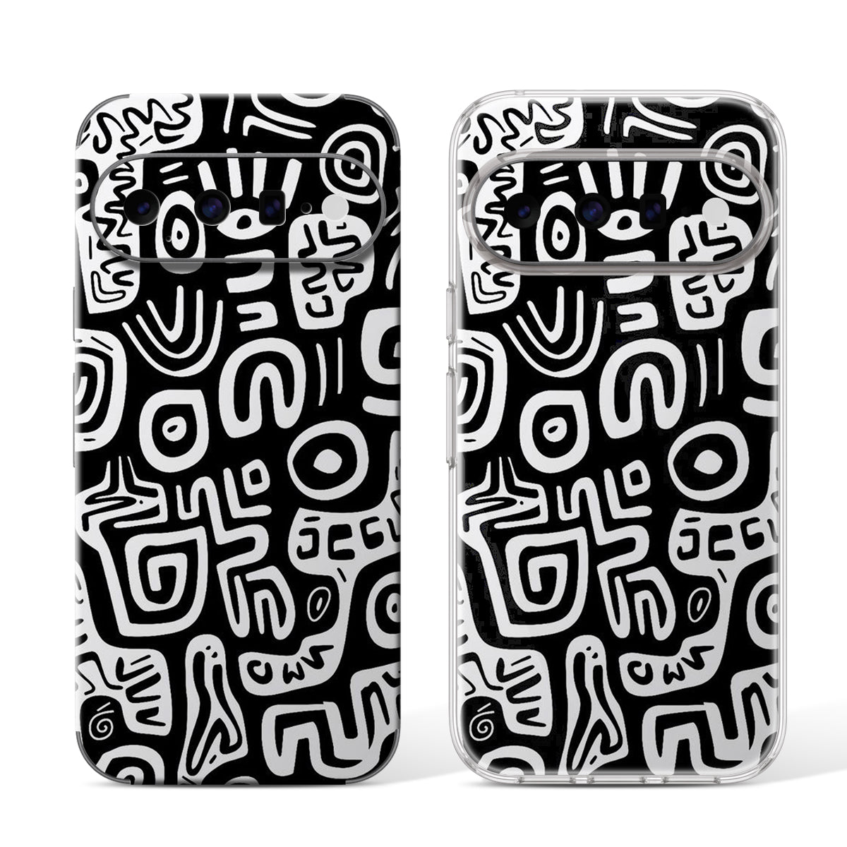 
Phone Skin for Google Pixel 11 Black — Design 20