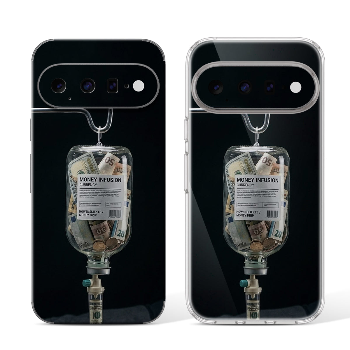 
Phone Skin for Google Pixel 11 Black — Design 58