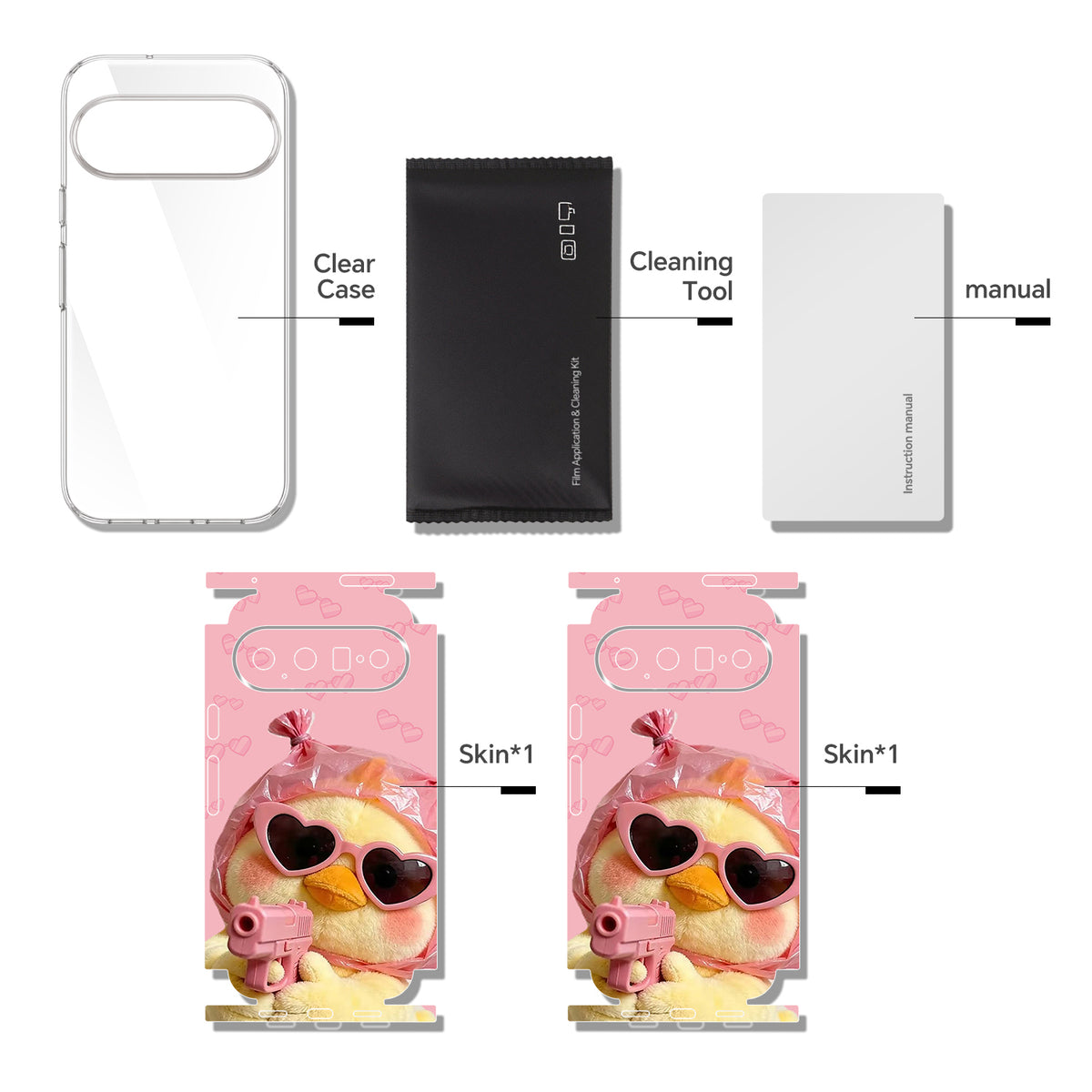 Full-body Phone Skin for Google Pixel 11 — Magenta — product view 9